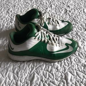 Nike Lunar MVP Pregame 2 Trainer Green Baseball